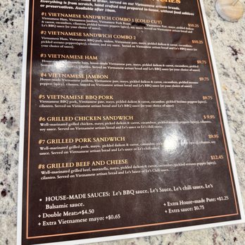 The Le Bakery - Menu - Bakeries Near Me - Albuquerque, New Mexico