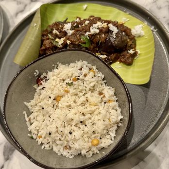 Anantara - Eggplant with coconut rice - Indian Near Me - Fremont, California