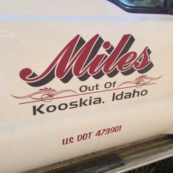 Miles Body Shop - Side of the Wrecker