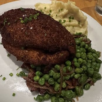 Blue Collar - Crispy B/S Chicken Breast - Comfort Food Near Me - Miami, Florida