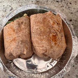 Black bean wrap Black bean wrap