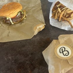 Betty’s - Yummy Cheeseburgers and fries!