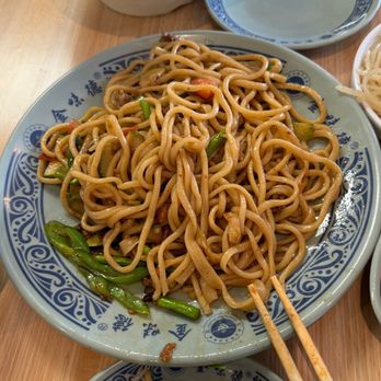 Jinweide Lanzhou Beef Noodles - This is $16.89 so called beef fried noodle May I ask where is the beef??  Will never come back again - Noodles Near Me - Millbrae, California
