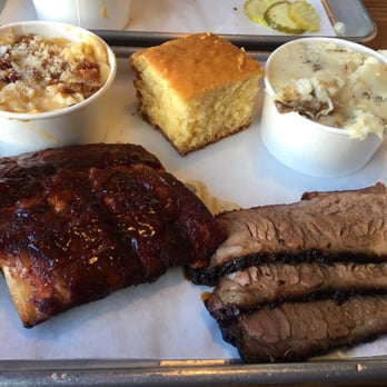 Badlands BBQ - Close up try their new side garlic mash potatoes so good - Barbeque Near Me - Norco, California