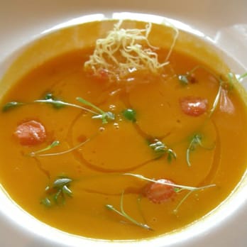 Canlis - carrot soup - New American Near Me - Seattle, Washington Canlis - carrot soup - New American Near Me - Seattle, Washington