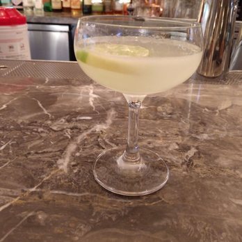 Aster Hall - Gimlet at the bar - Burgers Near Me - Chicago, Illinois Aster Hall - Gimlet at the bar - Burgers Near Me - Chicago, Illinois