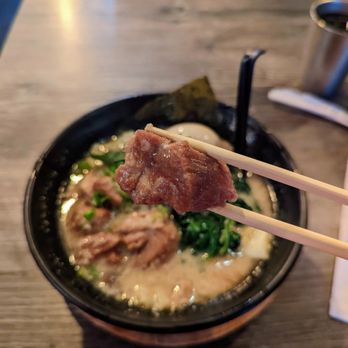 Ramen Seas - 10/1/22 - Kakuni Tonkotsu Ramen. Meat was 70%+ fat. Marinade was weak. - Ramen Near Me - Sunnyvale, California Ramen Seas - 10/1/22 - Kakuni Tonkotsu Ramen. Meat was 70%+ fat. Marinade was weak. - Ramen Near Me - Sunnyvale, California