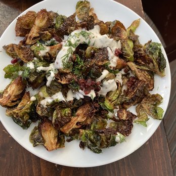 Zaytinya - Crispy Brussels Afelia - Greek Near Me - Washington, DC, District of Columbia Zaytinya - Crispy Brussels Afelia - Greek Near Me - Washington, DC, District of Columbia
