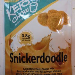 Keto Chow - Snickerdoodle - very good! The shakes are filling too.
