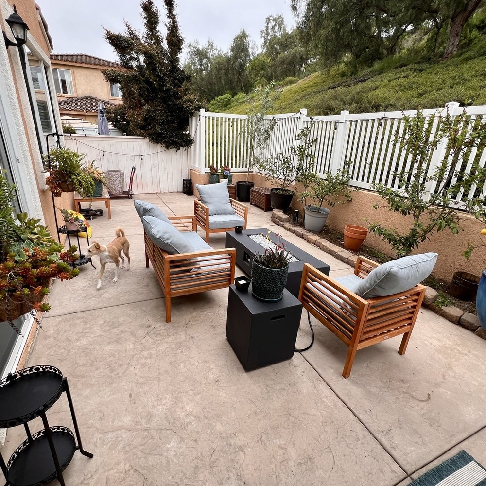 Chavez Concrete & Paint - Concrete pour, backyard patio - Painters Near Me