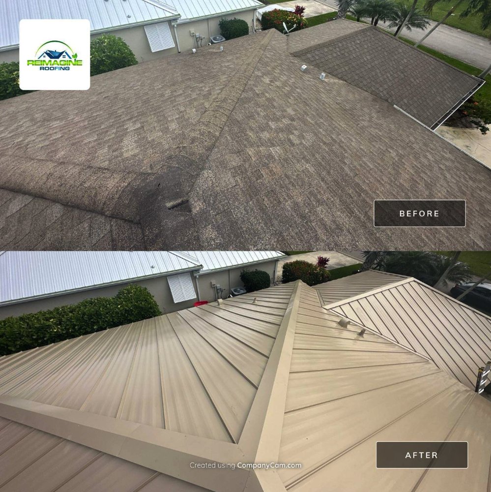 Slide of Reimagine Roofing