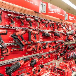 rk MILES - Interior of Manchester Hardware & Paint Power Tools