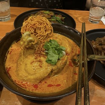 Manaao - "Khao Soi Noodle with Braised Beef" - Khao Soi Neua - Thai Near Me - Tustin, California Manaao - "Khao Soi Noodle with Braised Beef" - Khao Soi Neua - Thai Near Me - Tustin, California