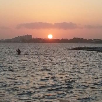 Rickenbacker Causeway - Sunset along the beach - Landmarks & Historical Buildings Near Me - Key Biscayne, Florida