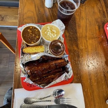 Satchel's  BBQ - Ribs, Corn Bread, Stew, Mac'n Cheese & Tea - Barbeque Near Me - Ann Arbor, Michigan