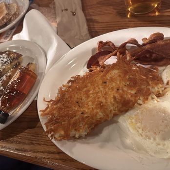 Cracker Barrel Old Country Store - Grandma's special side all Bacon and French toast - American Near Me - Clemmons, North Carolina