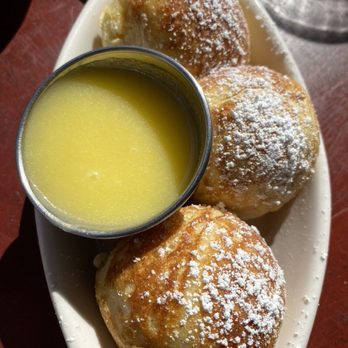 Toast - These things I cant pronounce (Aebleskiver) w/ Lemon curd - Breakfast & Brunch Near Me - New Orleans, Louisiana