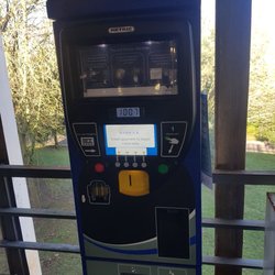 Warwick University - machine to pay for parking, car park 7.