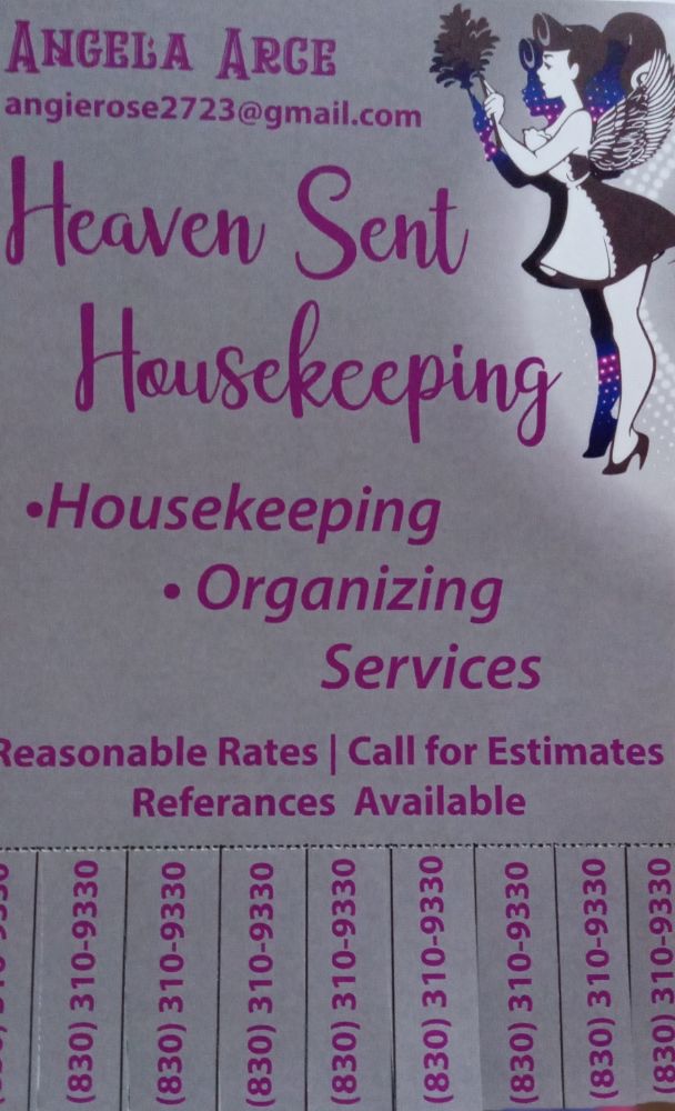HEAVEN SENT HOUSEKEEPING Request a Quote San Antonio, Texas Home