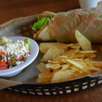 Taziki's Mediterranean Cafe - Lamb Gyro (excellent) with Cucumber Salad (out of this world) - Mediterranean Near Me - Bentonville, Arkansas Taziki's Mediterranean Cafe - Lamb Gyro (excellent) with Cucumber Salad (out of this world) - Mediterranean Near Me - Bentonville, Arkansas