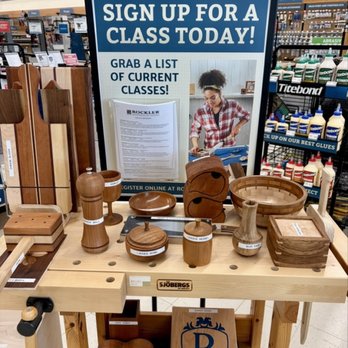 Rockler Woodworking & Hardware - Class schedule and items - Hardware Stores Near Me - Pittsburgh, Pennsylvania