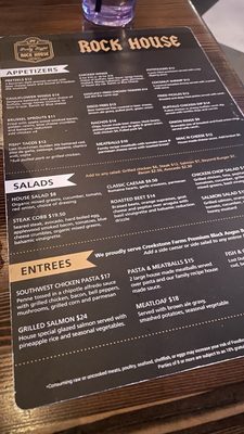 Menu photo 5 State 48 Rock House Phoenix, AZ