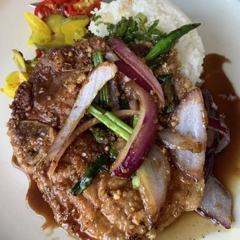Slanted Door - Pork plate (lunch) - Vietnamese Near Me - San Ramon, California Slanted Door - Pork plate (lunch) - Vietnamese Near Me - San Ramon, California
