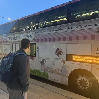 Tea Around Town - The bus. - Bus Tours Near Me - Chicago, Illinois