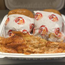 Asad’s Hot Chicken - Asads 2 2x Sliders With Fries