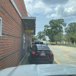McDonald's - Long line at the drive through