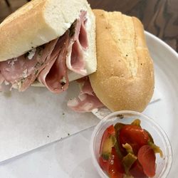 POPS Canton - Gotta love an Italian sandwich with hot peppers!