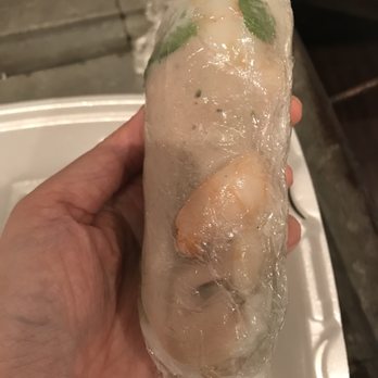 Hot Ginger Pho - Gross, lumpy spring rolls looks like a child made them. - Vietnamese Near Me - Lacey, Washington