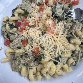 Carver Brewing Co. - Green chile chicken sausage pasta - New American Near Me - Durango, Colorado Carver Brewing Co. - Green chile chicken sausage pasta - New American Near Me - Durango, Colorado