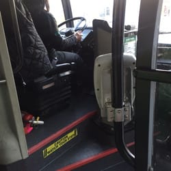 Friendly bus driver