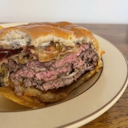 Burger King - The triple mushroom bacon burger.