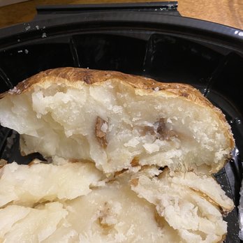 Texas Roadhouse - Bad spots in baked potato - Steakhouses Near Me - Sandy, Utah