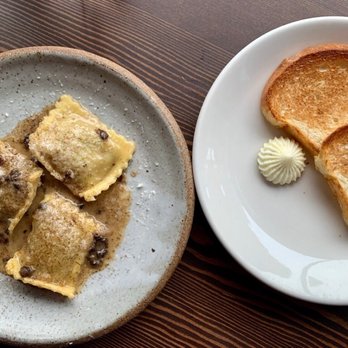 3rd Cousin - Porcini & truffle ravioli - New American Near Me - San Francisco, California