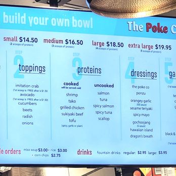 The Poke Co - Poke bowl menu - Poke Near Me - Cerritos, California The Poke Co - Poke bowl menu - Poke Near Me - Cerritos, California