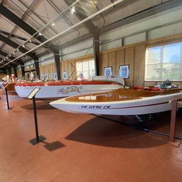 a row of boats on display a row of boats on display