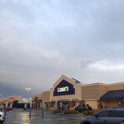 Lowe's Home Improvement - Outside with a faint rainbow above 2/16/25