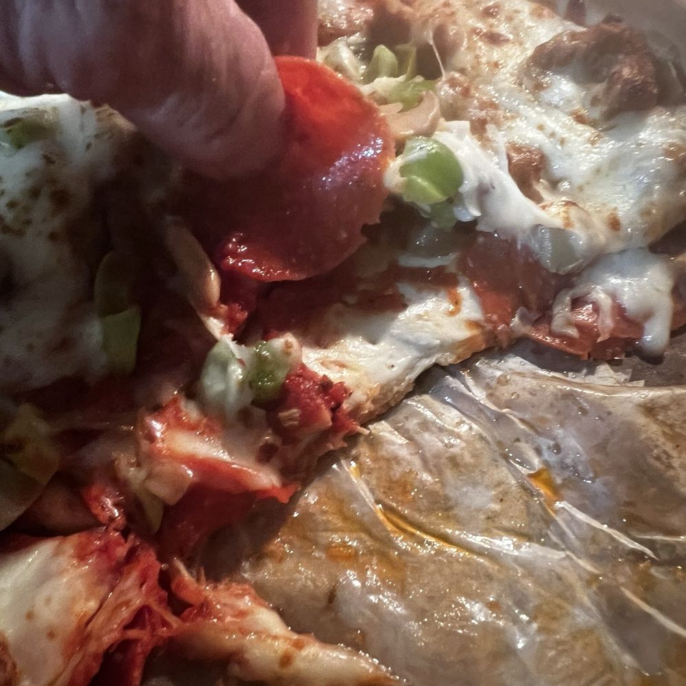 Eagle One Pizza - My mistake, one slice of pepperoni - Pizza Near Me - Midwest City, Oklahoma