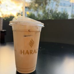 Salted caramel latte Salted caramel latte