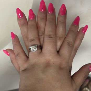 Garden Nails - I just received acrylic nails by Lisa at garden nails - Nail Salons Near Me - Kapolei, Hawaii