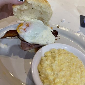 Smoky Yolk Cafe - Pimento cheese bacon and ham biscuit - Breakfast & Brunch Near Me - Charleston, South Carolina Smoky Yolk Cafe - Pimento cheese bacon and ham biscuit - Breakfast & Brunch Near Me - Charleston, South Carolina