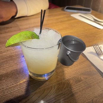 Rusty Bucket Restaurant and Tavern - Margarita with a shot bucket of tequila - American Near Me - Columbus, Ohio