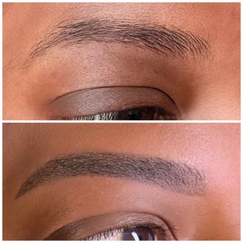 Wendybird Beauty - Healed powder brow before and after. - Permanent Makeup Near Me - Scarsdale, New York Wendybird Beauty - Healed powder brow before and after. - Permanent Makeup Near Me - Scarsdale, New York