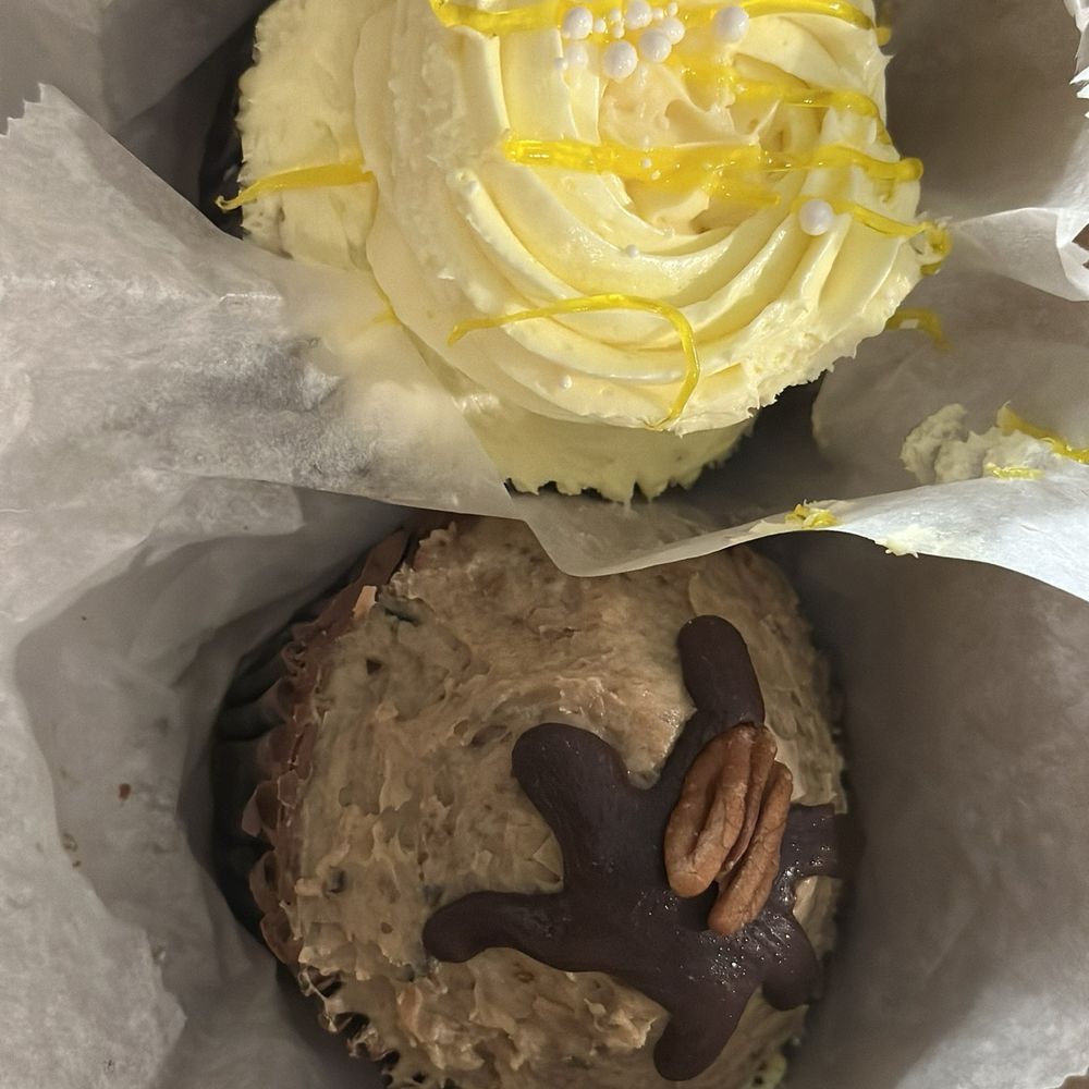 Rheinlander Bakery - Gluten free lemon cupcake and German chocolate cupcake - Bakeries Near Me - Arvada, Colorado Rheinlander Bakery - Gluten free lemon cupcake and German chocolate cupcake - Bakeries Near Me - Arvada, Colorado