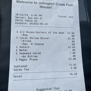 The Boathouse - Proof we were here. - Seafood Near Me - Saint Johns, Florida