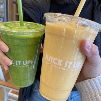 Juice It Up! - Green juice & Sunrise smoothie (dairy free) - Juice Bars & Smoothies Near Me - Yucca Valley, California