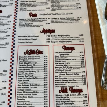 Stacks On Route 66 - Menu - American Near Me - Glendora, California
